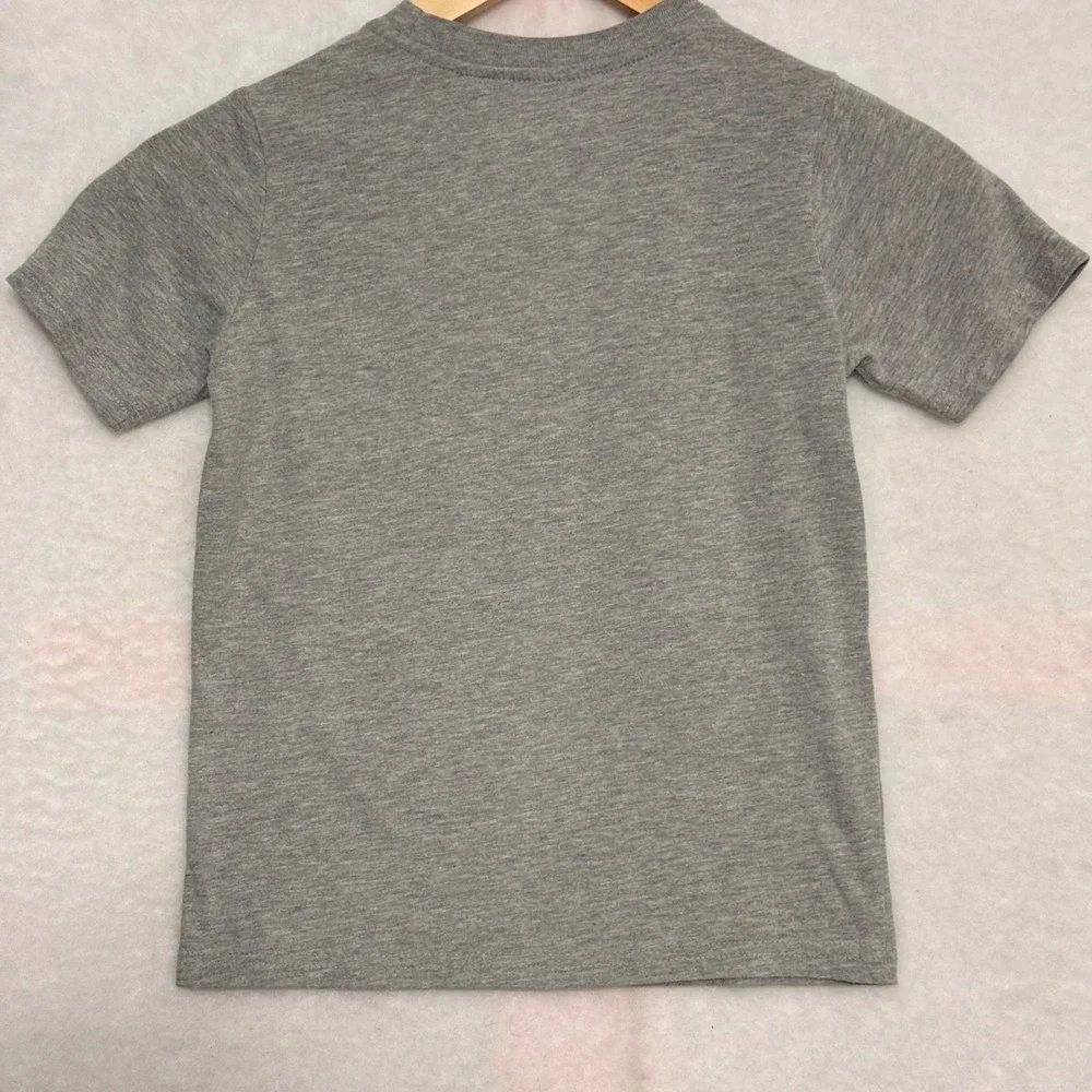 Marvel Gamerverse Spider-Man Kids Gray Graphic T-Shirt Size S 6/7 Short Sleeve‎
